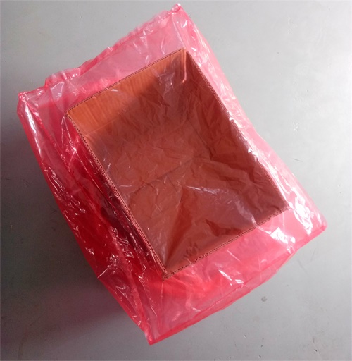 粉紅抗靜電方底袋